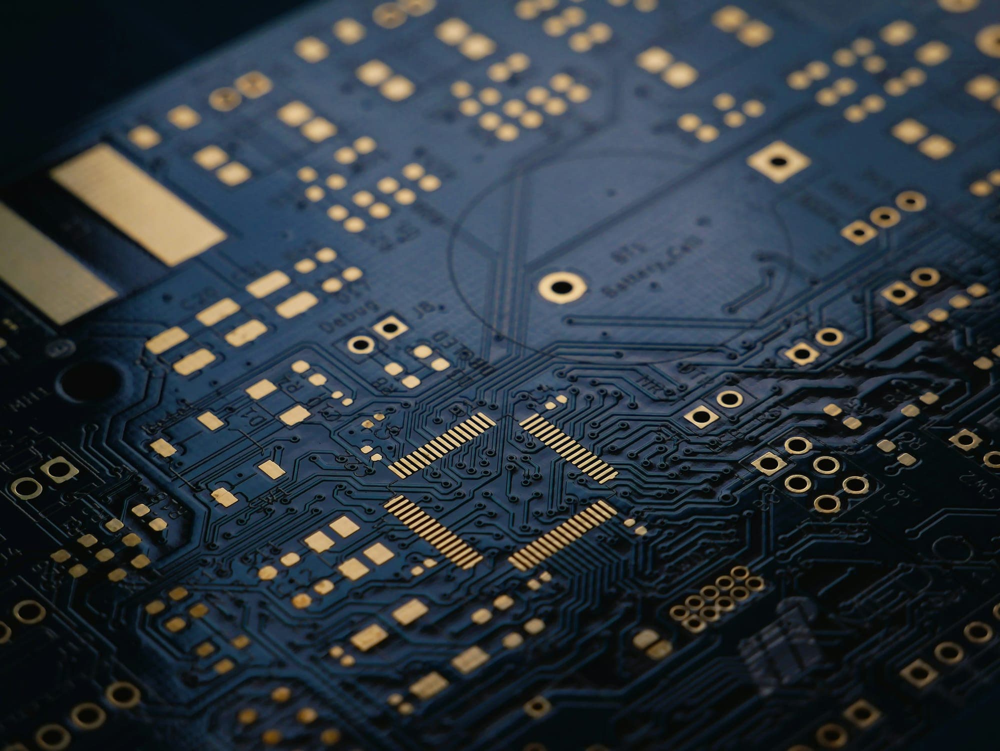 Close-up of a circuit board